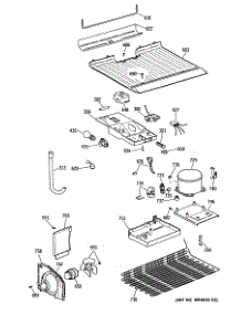 03 - Section3 parts for Ge Refrigerator MTX16EYSFRWH from AppliancePartsPros.com