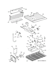03 - Unit Parts parts for Ge Refrigerator TBX16SABBRWW from AppliancePartsPros.com