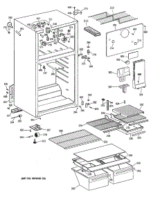 02 - Section2 parts for Ge Refrigerator TBX14DATDRWH from AppliancePartsPros.com