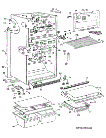 02 - Section2 parts for Ge Refrigerator MTX18GRJRWH from AppliancePartsPros.com