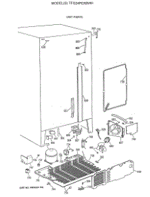 06 - Unit Parts parts for Ge Refrigerator TFG24PEXBWH from AppliancePartsPros.com