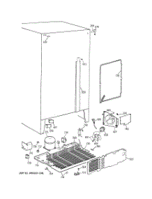 04 - Unit Parts parts for Ge Refrigerator MSK22GAZAAD from AppliancePartsPros.com