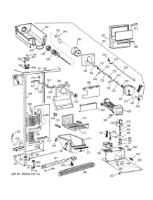 03 - Freezer Section parts for Ge Refrigerator TFX25VRZAWW from AppliancePartsPros.com