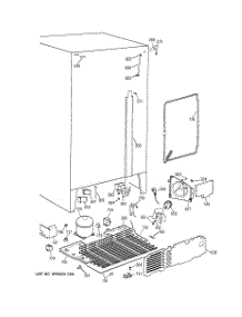 06 - Unit Parts parts for Ge Refrigerator MSK27DHXEAA from AppliancePartsPros.com