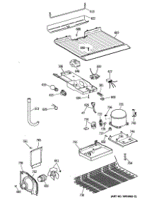 03 - Section3 parts for Ge Refrigerator TBX14SITDLAD from AppliancePartsPros.com