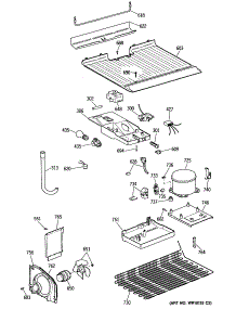 03 - Section3 parts for Ge Refrigerator TBX14SISJRWH from AppliancePartsPros.com