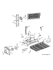 06 - Unit Parts parts for Ge Refrigerator TBH22PASERWW from AppliancePartsPros.com