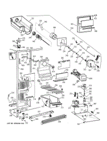 03 - Freezer Section parts for Ge Refrigerator MSK27DHXEWH from AppliancePartsPros.com