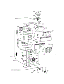 04 - Fresh Food Section parts for Ge Refrigerator TFT27PRXDAA from AppliancePartsPros.com