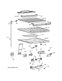 05 - Compartment Separator Parts parts for Ge Refrigerator TBT18JAXYRWW from AppliancePartsPros.com