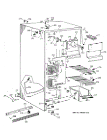 02 - Freezer Section parts for Ge Refrigerator MSX22GAZBAA from AppliancePartsPros.com