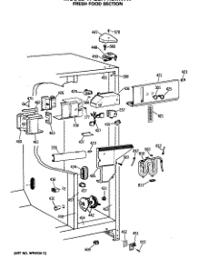 04 - Fresh Food Section parts for Ge Refrigerator TFG27PRSMWW from AppliancePartsPros.com
