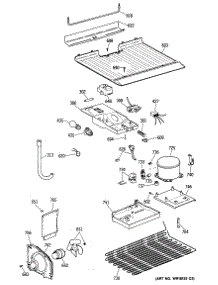 03 - Section3 parts for Ge Refrigerator TBX14AYTBLWH from AppliancePartsPros.com