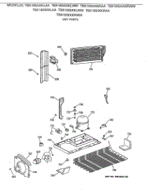 06 - Unit Parts parts for Ge Refrigerator TBX18SIXKRAA from AppliancePartsPros.com