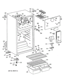 02 - Section2 parts for Ge Refrigerator TBX16SATBRWH from AppliancePartsPros.com