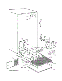 07 - Unit Parts parts for Ge Refrigerator TFK30PRZAAA from AppliancePartsPros.com
