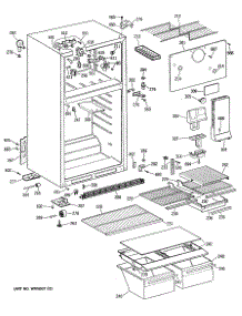 02 - Section2 parts for Ge Refrigerator TBX14DASJRWH from AppliancePartsPros.com