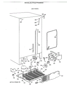 06 - Unit Parts parts for Ge Refrigerator TFG27PRXBWW from AppliancePartsPros.com