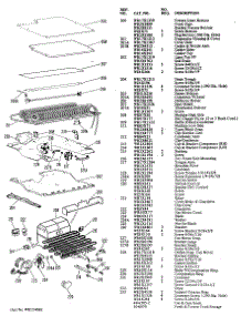 03 - Section3 parts for Ge Refrigerator TBFA21DAB from AppliancePartsPros.com