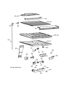 05 - Compartment Separator Parts parts for Ge Refrigerator TBX18ZAXRRAA from AppliancePartsPros.com
