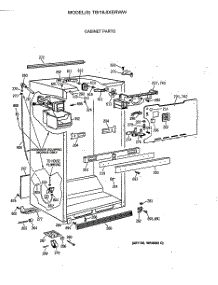 03 - Cabinet Parts parts for Ge Refrigerator TBI18JIXERWW from AppliancePartsPros.com