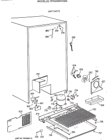 07 - Unit Parts parts for Ge Refrigerator TPX24SRYABS from AppliancePartsPros.com