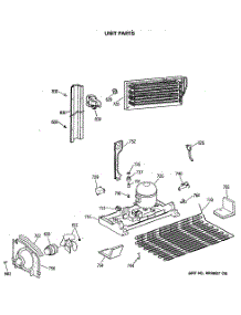 06 - Unit Parts parts for Ge Refrigerator TBH21JASRRWH from AppliancePartsPros.com