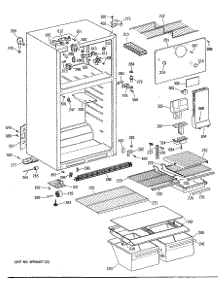 02 - Section2 parts for Ge Refrigerator TBH14DASKRAD from AppliancePartsPros.com