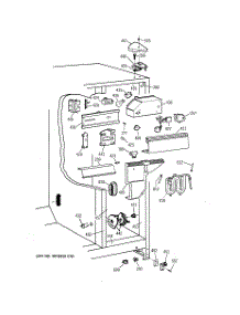 04 - Fresh Food Section parts for Ge Refrigerator TFX22PRXFAA from AppliancePartsPros.com