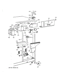 03 - Fresh Food Section parts for Ge Refrigerator TFG24PAXCWW from AppliancePartsPros.com