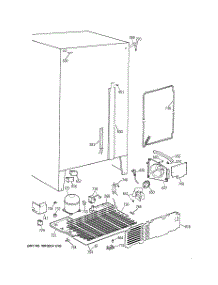 05 - Unit Parts parts for Ge Refrigerator TFG24PAXCWW from AppliancePartsPros.com
