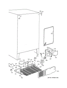04 - Unit Parts parts for Ge Refrigerator TFX25ZAZBAA from AppliancePartsPros.com