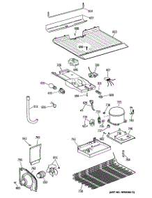 03 - Section3 parts for Ge Refrigerator TBX16DATDRWH from AppliancePartsPros.com