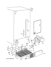 04 - Unit Parts parts for Ge Refrigerator MSK22GAXBAD from AppliancePartsPros.com