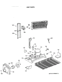 06 - Unit Parts parts for Ge Refrigerator TBX19MASMRWH from AppliancePartsPros.com