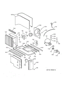 05 - Unit Parts parts for Ge Refrigerator ZIS36NRB from AppliancePartsPros.com