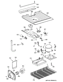 03 - Section3 parts for Ge Refrigerator TBX16SITDLWH from AppliancePartsPros.com