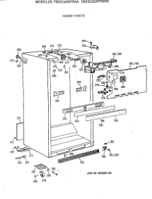 03 - Cabinet Parts parts for Ge Refrigerator TBX22JAXFRAA from AppliancePartsPros.com