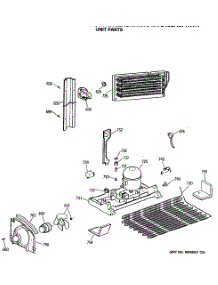 06 - Unit Parts parts for Ge Refrigerator MTE18EASPRWH from AppliancePartsPros.com