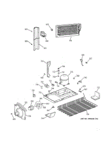06 - Unit Parts parts for Ge Refrigerator TBT25PAXFRAA from AppliancePartsPros.com