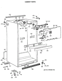 03 - Cabinet Parts parts for Ge Refrigerator TBE21JATMRWH from AppliancePartsPros.com