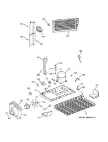 06 - Unit Parts parts for Ge Refrigerator TBX21DAXPRWW from AppliancePartsPros.com