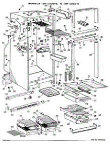 02 - Section2 parts for Ge Refrigerator TBF15DBM from AppliancePartsPros.com