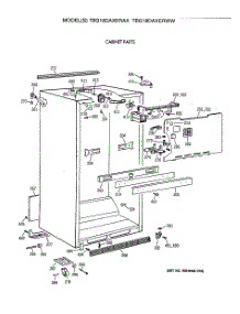 03 - Cabinet Parts parts for Ge Refrigerator TBG18DAXERAA from AppliancePartsPros.com