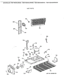 06 - Unit Parts parts for Ge Refrigerator TBX19DAXKRAA from AppliancePartsPros.com