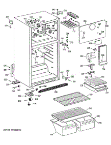 02 - Section2 parts for Ge Refrigerator MTX16EYSCRAD from AppliancePartsPros.com