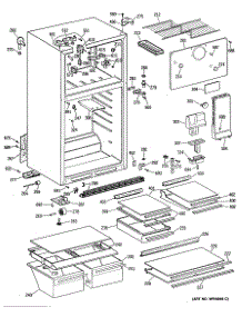 02 - Section2 parts for Ge Refrigerator TBX14GASDRAD from AppliancePartsPros.com
