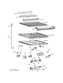 05 - Compartment Separator Parts parts for Ge Refrigerator TBX18SAXXRWW from AppliancePartsPros.com