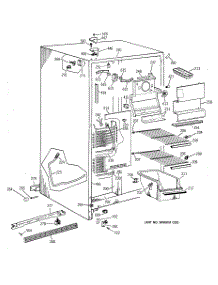 02 - Freezer Section parts for Ge Refrigerator TFK20JAZBAA from AppliancePartsPros.com