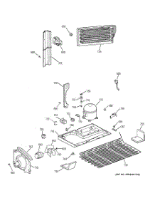 06 - Unit Parts parts for Ge Refrigerator TBX18SABARAA from AppliancePartsPros.com
